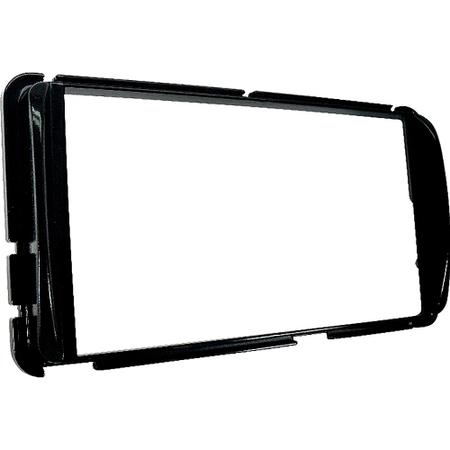 Imagem de Moldura Aparelho Som Dvd 2din Etios 15 16 a 20 Black Piano