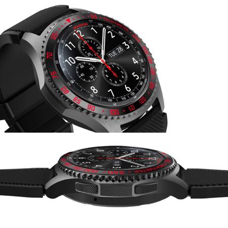 Imagem de Moldura Aro Bisel compativel com Samsung Galaxy Watch 46mm e Samsung Gear S3 Frontier