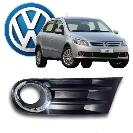 Moldura Gol G5 Aro Cromado Farol de Milha 09a12 Passageiro - BWR Imagem de Moldura Gol G5 Aro Cromado Farol de Milha 09a12 Passageiro