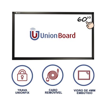 Moldura Interativa Unionboard 60 Polegadas Imagem de Moldura Interativa Unionboard 60 Polegadas