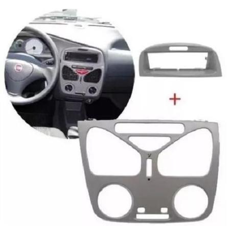 Imagem de Moldura Painel Central Palio Fiat Strada 2001 A 2003 Sem Ar