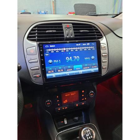 Imagem de Moldura painel multimidia 9 poleg fiat bravo 2010 ~ 2016