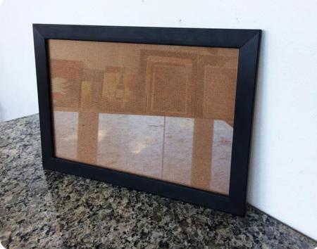 Imagem de Moldura Quadro A3 30x42 lisa laqueada com vidro e fundo