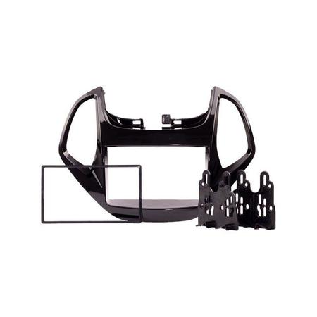 Moldura Rádio 2 Din Ka+ 2015+ Black Piano Preto - EXPEX Imagem de Moldura Rádio 2 Din Ka+ 2015+ Black Piano Preto