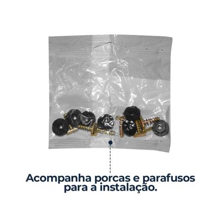 Moldura Vão de Roda GM Corsa Wind/Super 1994/2002 e Pick-up 1994/1999  Dianteira - Delivery Peças