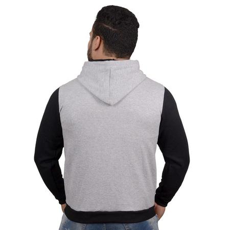 Moletom Blusa De Frio Jaqueta De Zíper Unissex Com Capuz - CWB Imagem de Moletom Blusa De Frio Jaqueta De Zíper Unissex Com Capuz