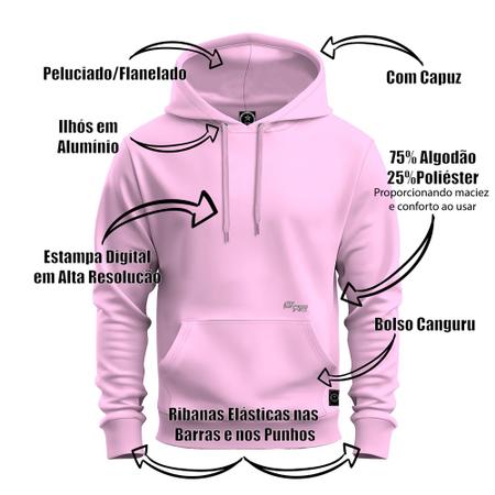 Imagem de Moletom Blusa de Frio Premium Unissex Algodão Messi Carrera