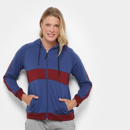 blue color moletom com capuz