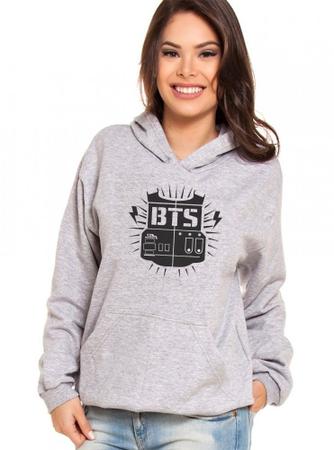 Moletom Canguru Feminino BTS Kpop Bangtan Boys ER 040