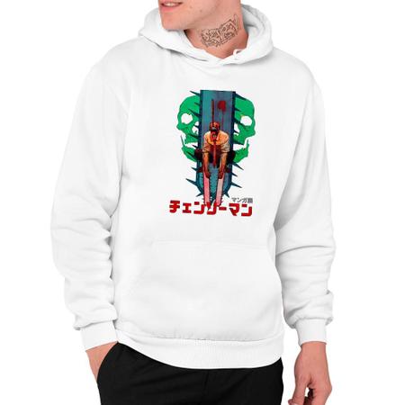 Moletom Estampada Chainsaw man Motosserra Logo Anime - Shap Life