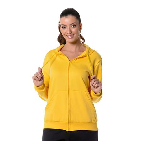 Moletom hotsell amarelo feminino