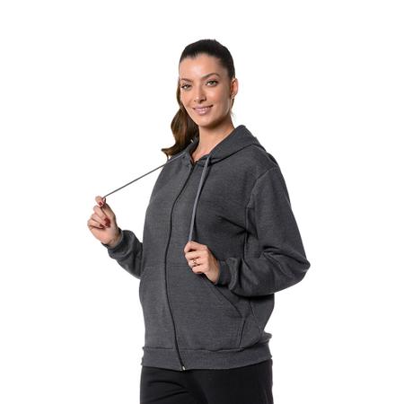 Moletom cinza cheap escuro feminino