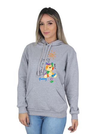 Moletom feminino best sale estampado