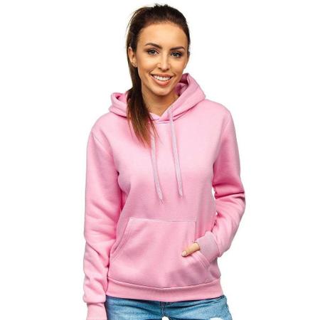 Moletom Capuz Feminino Cinza - Compre agora