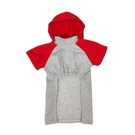 gray dog moletom com capuz