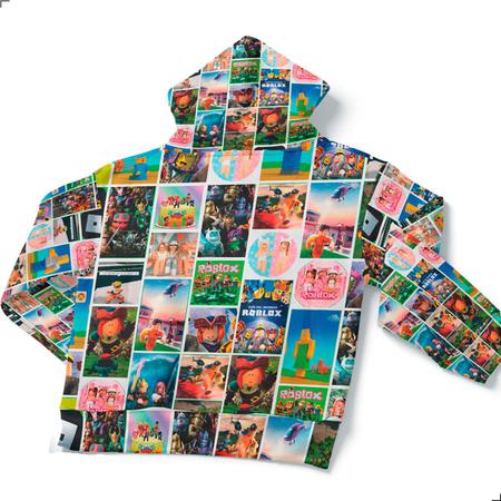 Moletom Blusa Frio Roblox Feminino Masculino E Infantil