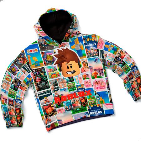 Moletom Blusa Frio Roblox Feminino Masculino E Infantil