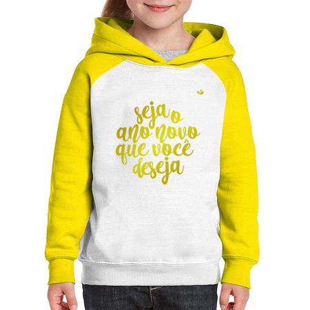 Moletom Infantil Seja o ano novo que você deseja - Foca na Moda Imagem de Moletom Infantil Seja o ano novo que você deseja - Foca na Moda