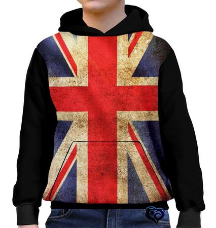 Imagem de Moletom Inglaterra Infantil Reino Unido UNISSEX Roupas blusa