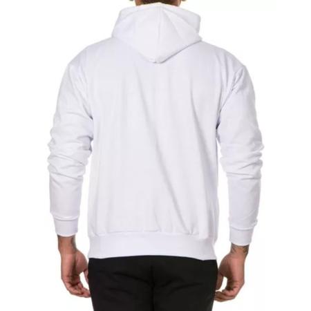 Moletom branco liso masculino cheap