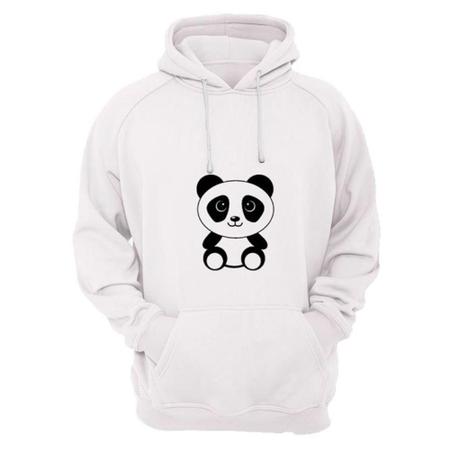 Moletom Masculino Panda Ragor Capuz Casual Moletom e Blus o