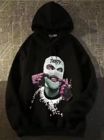 Moletom Masculino Rapper trapstar Blusa de Frio Casaco Style - Sidecoat Imagem de Moletom Masculino Rapper trapstar Blusa de Frio Casaco Style