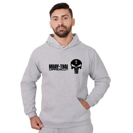 Imagem de Moletom Muay Thai Masculino Feminino Blusa de Frio Canguru