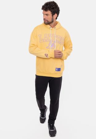 Moletom lakers amarelo sales