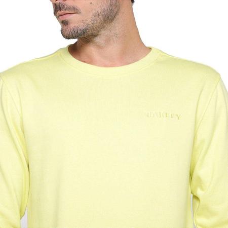 Imagem de Moletom Oakley Careca Crew Neck Masculina Amarelo