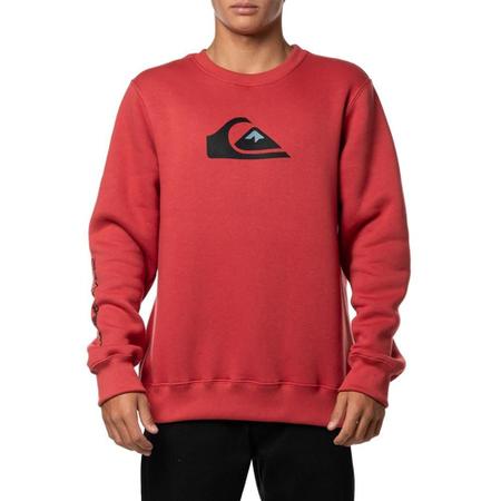 Imagem de Moletom Quiksilver Careca Comp Logo 305G WT24 Vermelho