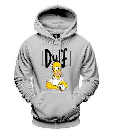 Moletom Simpsons Homer Berr Duff Blusa de Frio Quentinho Cubero