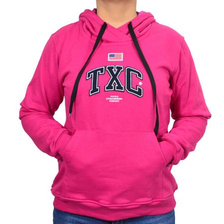 Moletom Txc Feminino Rosa Lancamento Moletom Blus o Feminino