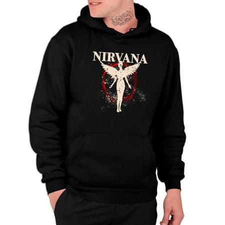 Moletom Unissex Algod o Nirvana In Utero Banda Rock Shap Life