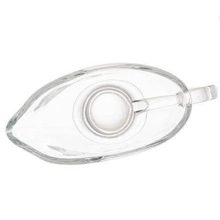 Imagem de Molheira de Cristal Vidro Transparente 180ml para Servir com Alça Seul Lyor Molhos Coberturas Temperos