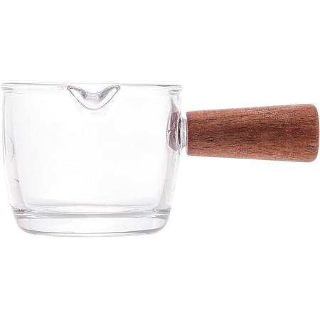 Imagem de Molheira de Vidro com Cabo de Bambu 50ml 2606 - Lyor