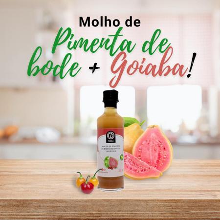 Soul Brasil Bode Molho Picante de Pimenta e Goiaba 50ml - USDA Orgânico