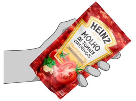 Imagem de Molho de Tomate Tradicional Heinz 300g