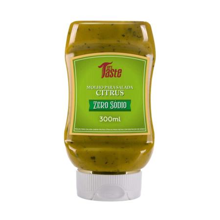Imagem de Molho para Salada Citrus Zero Sódio Zero Calorias 300g  Mrs Taste