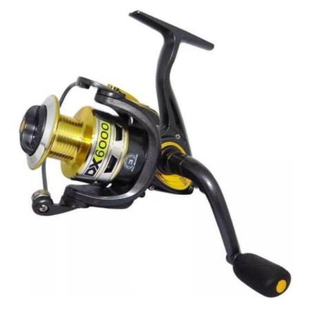 Imagem de Molinete maruri pop fishing dx 6000 3 rolamento carretel aluminio