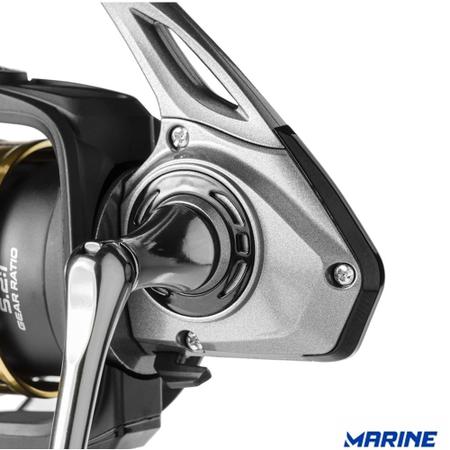 Imagem de Molinete Pesca Marine Versus 500 Drag 4kg 4 Rol Lançamento