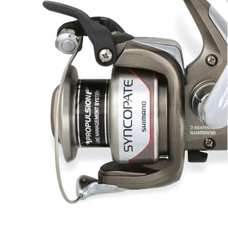 Molinete Shimano Syncopate 1000FG Pesca de Robalo Tilápia Traíra Tucunaré  5.2:1 3,1kg 215g - Molinete - Magazine Luiza