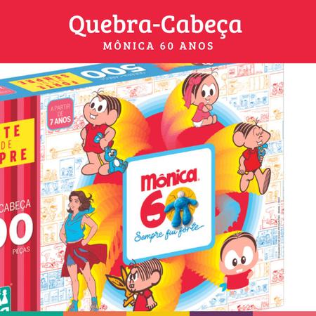 Quebra-cabeça Infantil Grande Mônica (20 peças) - Nig Brinquedos I Madu  Brinquedos