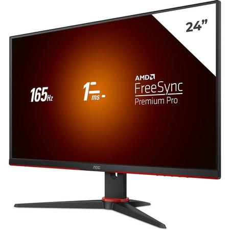 Imagem de Monitor aoc gamer 24 165hz 1ms 24g2se 