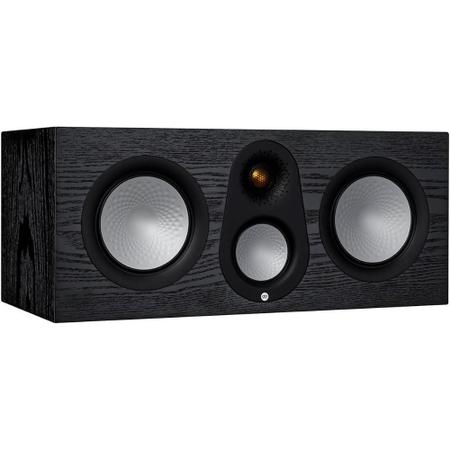 Imagem de Monitor Audio Silver C250 7G Caixa Acústica Central para Home Theater 200W 3Vias 8 Ohms Preto Fosco