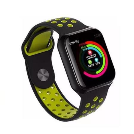 Monitor de frequencia cardiaca Bluetooth Smart Watch F8 Fitness Tracker Lightbek Official Store Smartwatch e Acessorios Magazine Luiza