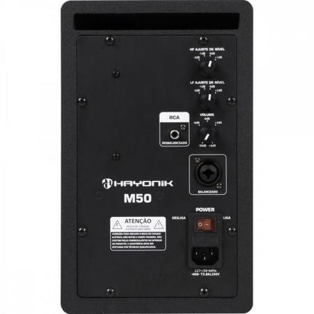 Monitor de Referência Para Estúdio Hayonik M50 Bi-amplificado - Sonkey