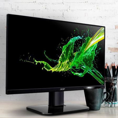 Imagem de Monitor Gamer Acer 23.8' LED, 75 Hz, Full HD, 1ms, FreeSync, HDMI/VGA, VESA - KA242Y A