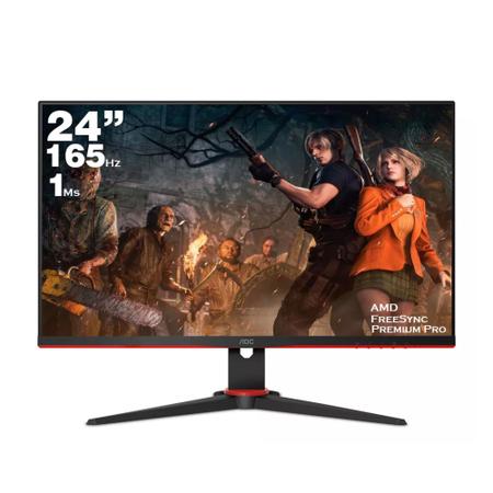 Imagem de Monitor Gamer AOC Viper 24'' 165hz 1ms VA FreeSync 100-240V 27G2SE