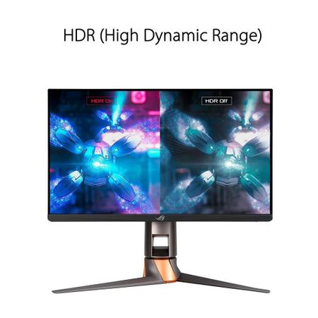 Monitor Gamer Asus ROG Swift 24.5' IPS, 360 Hz, Full HD, 1ms, G-Sync,  Nvidia Reflex, ROG Desk Mount Kit, HDR 10, HDMI/DisplayPort - PG259QNR -  Monitor para Computador - Magazine Luiza