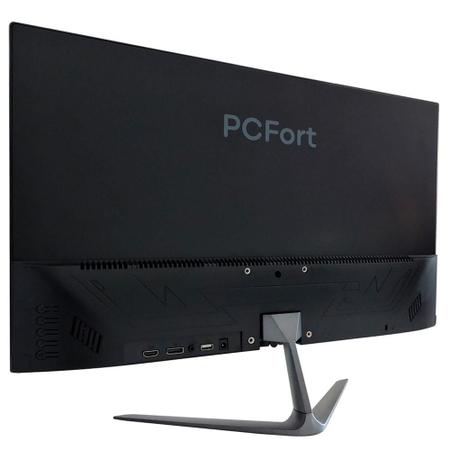 Imagem de Monitor Gamer Concórdia PCFort 23.8" LED Full HD, 165Hz, 1ms, HDMI/DisplayPort, FreeSync, Preto e Prata - H238F165